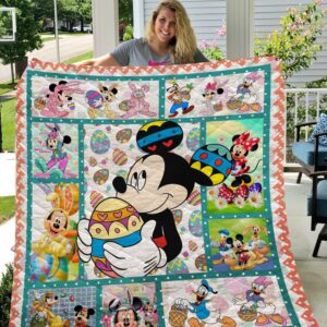 Mickey Egg Easter Day Quilt  Quilt